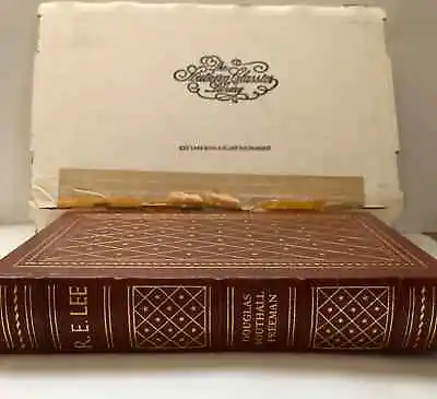 Brand New R. E. Lee Douglas Southall Freeman Southern Classics Library Leather • $49.99