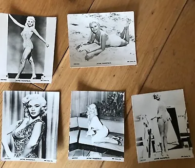 5x Jayne Mansfield C  Photo / Greeting Cards  ☆ By 20th Century Fox   ☆ 1950s😀 • £22.95
