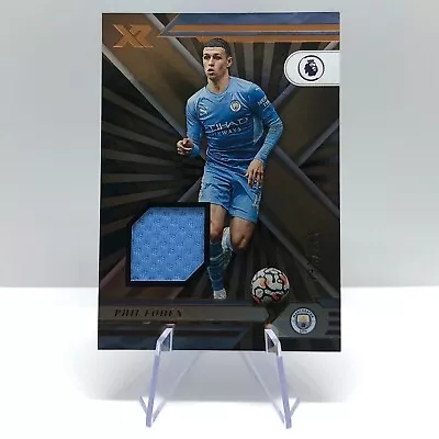 Man City 2021-22 Chronicles XR Premier Leagu Memorabilia Phil Foden PATCH 91/199 • £13.99