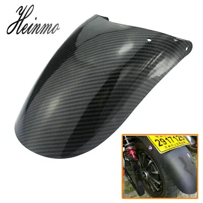 Universal Tires Motorcycle Rear Wheel Cover Fender Splash Guard Mudguard Black • $16.91