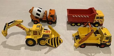 Matchbox Vintage Superkings Construction Die Cast Bundle K139 Iveco K123 Trucks • £22.99