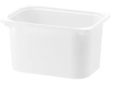 3x IKEA White TROFAST Storage Boxes 42x30x23 Cm • £19.99