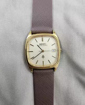 Vintage Seiko Grand Quartz 4842-5011 Stardust Dial SGP Adjusted To Temperature • $89