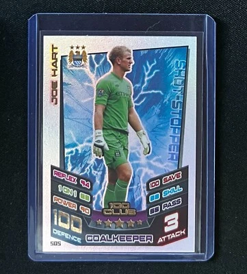 £3.45 • Buy Joe Hart Match Attax 2012/13 2013 100 Hundred Club Manchester City