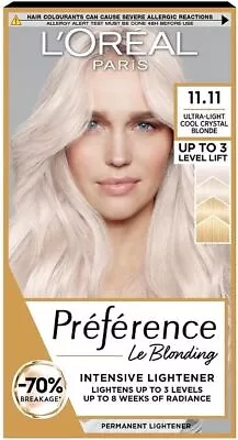 L'Oreal Paris Preference Hair Dye Long Lasting Luminous Permanent Hair Colour • £18.57