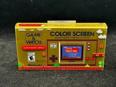 Super Mario Bros Game & Watch 35th Anniversary Handheld System Sealed New • $3.35