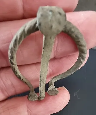 £4.20 • Buy Celtic / Viking? Not Roman Complete Brooch With Pin Large Detector Find Norfolk