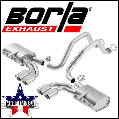 $1576.79 • Buy Borla S-Type Cat-Back Exhaust System Fits 1997-2004 Chevy Corvette / Z06 5.7L