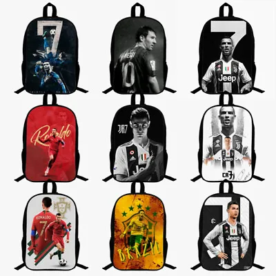 £18.47 • Buy Football Juventus Cristiano Ronaldo Children School Backpack Daypack Bag New Hot