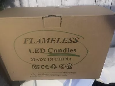 Candle Choice 12 Pcs Battery Operated LED Flameless Candles With Timer • $15