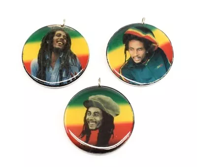 Bob Marley Pendant Rasta Heady Hippie Jewelry Charm For Necklace Choker • $9.99