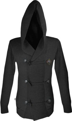 $91.19 • Buy Musterbrand BLACK Assassin's Creed Unity Fusilier Knit Cardigan, US 2X-Large
