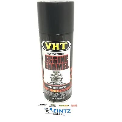 VHT SP139 Satin BLACK Engine Enamel High Heat Coating Drive Train Paint - 11 Oz • $19.99