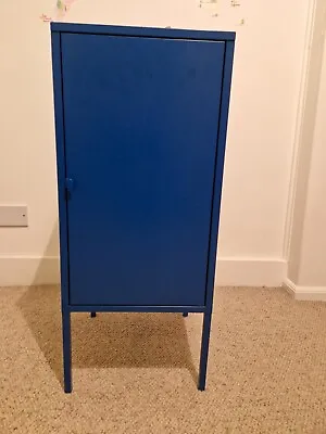 Ikea LIXHULT Metal Cabinet - Blue • £45