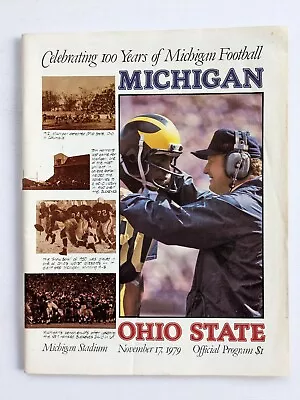 Michigan Vs Ohio State Football Nov 1979 • $16.19