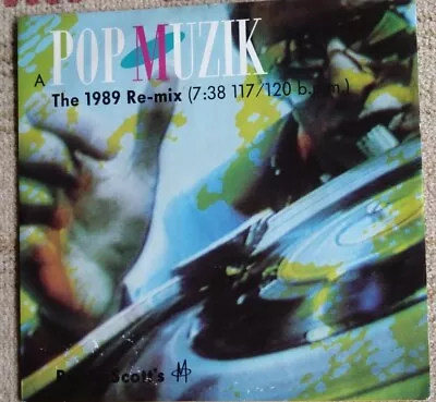 12  Vinyl Single Pop Muzik 1989 Remix Robin Scotts M • £4