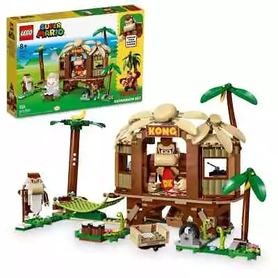 LEGO Super Mario Donkey Kong’s Tree House Expansion Set Buildable Mario Day Toy • $43