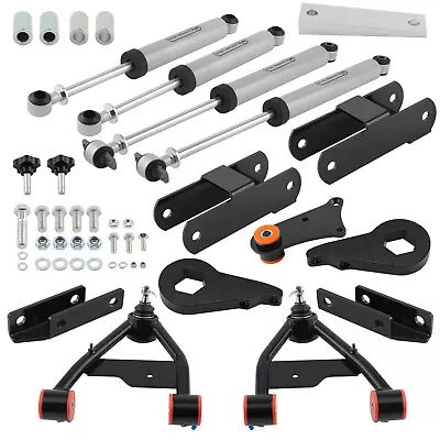 2.5 Inch Lift Kit W/ Shackles For Chevy S10 Pickup GMC Sonoma 4WD 1982-2004 • $710.95