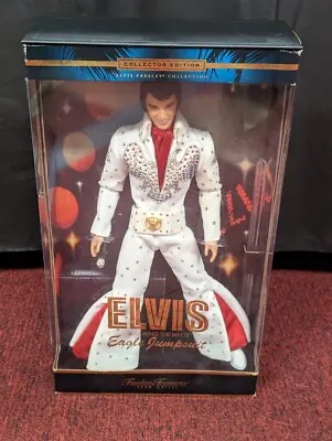 Mattel Barbie Elvis Presley  White Eagle Jumpsuit  Timeless Treasures Doll 2000 • $89.99