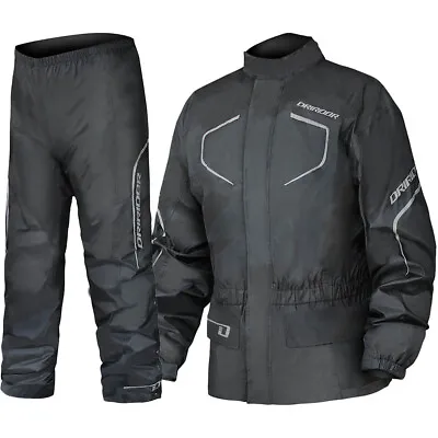 $114.90 • Buy DriRider Thunderwear 2 Wet Weather Waterproof Black Motorcycle Jacket Pants