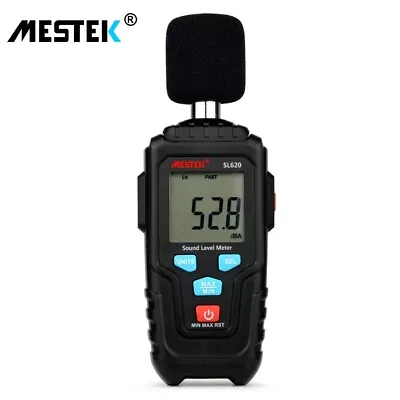 Noise Meter Sound Level Meter Detector Measure Decibel 30-135 Mestek SL620  • $69.99