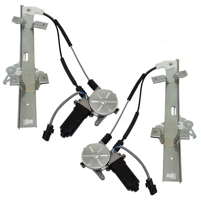 Pair Power Window Regulators & Motor Assembly For 91-96 Stealth 3000GT Front Set • $94.20