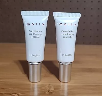 Lot Of 2 Mally Cancellation Conditioning Concealer - 0.3oz - Choose Your Shade • $8.99