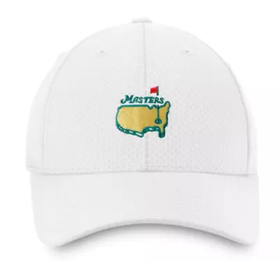 2024 Masters Tournament White Men's Texture Golf Hat Augusta National Adjustable • $74.99