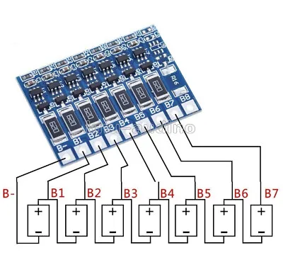 7S Li-ion Board 18650 BMS Balance PCB Battery Protection 4.2V 29.4V NEW • $2.09