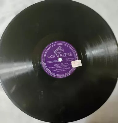 Luis Arcaraz Film (Spanish)Victor Record 78rpm MIL VIOLINES/MONA LISA VG++ • $16