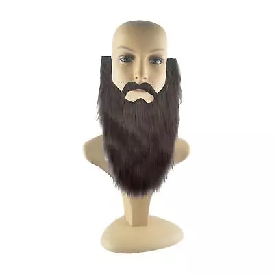 Novelty Long Beard Costume Fake Beard Halloween Fancy Dress Adult Kids False • £7.20