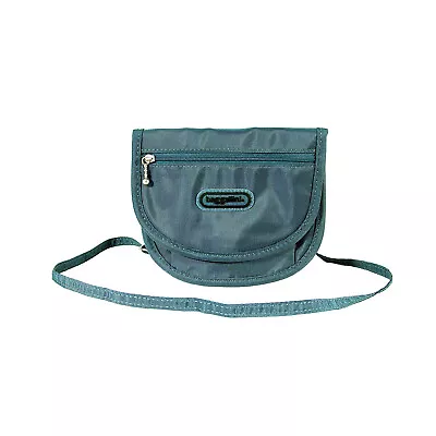 BAGGALLINI Teal Blue Convertible Mini Cross Body / Clutch / Belt Bag  • $24.99