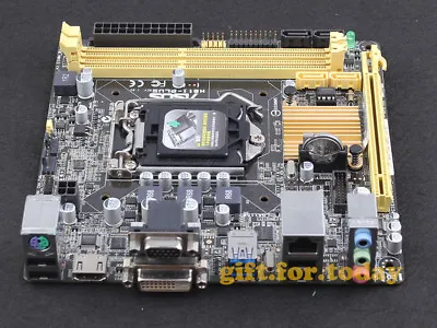 Original ASUS H81I-PLUS Intel H81 Motherboard Socket 1150 DDR3 HDMI SATA USB 3.0 • $88.98