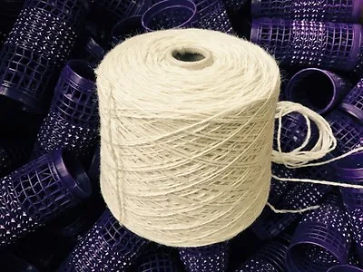 £24.99 • Buy 100% Wool Cream Aran Knitting Wool/ Craft Or Shawl/Rug Etc.950 Gram Cone.
