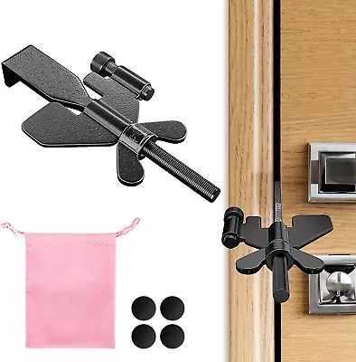 Portable Door Lock Security For Travel Hotel College Apartment Additional • $8.02