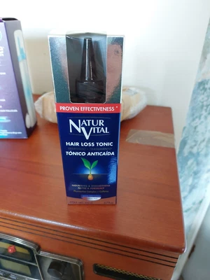 £12 • Buy Natur Vital Effective Hair Loss Tonic Treatment 200ml New Box Slightly Damaged.