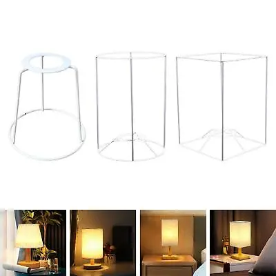 Lamp Shade Frame Ring Lightweight Light Stand For Wedding Bedroom Cafe • $26.66