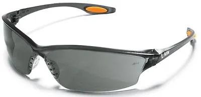 MCR Safety Law 2 Safety Glasses Sunglasses With Gray Lenses Z87 • $7.79
