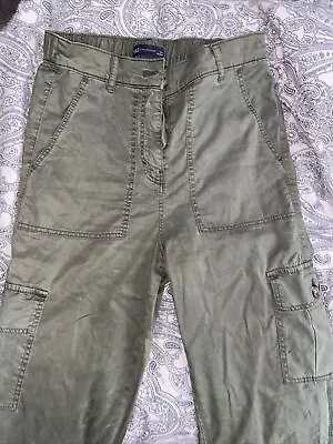 M&S Cargos Karki SIZE 8 3 Quarter Fit • £15.99