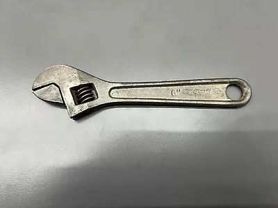 Vintage Unbranded 6  Adjustable Crescent Wrench - Made In West Germany • $15