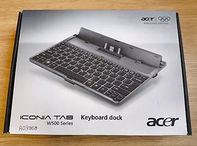 Acer Iconia Tab Keyboard Dock W500 Series • £20