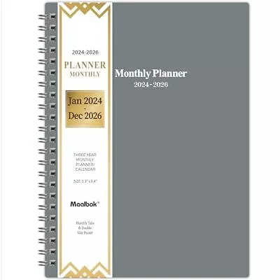 2024-2026 Monthly Planner/Calendar - 3 Year Monthly Planner 2024-2026 Jan  • $7.07