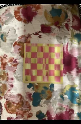 MacKenzie-Childs TULIP CHECK Lunch Paper Napkin 1 For Decoupage. • $4