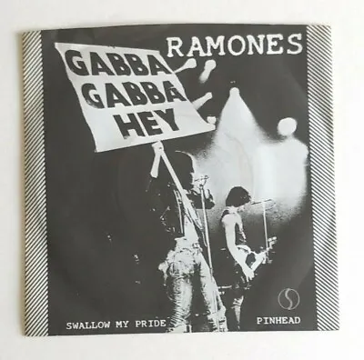 Ramones - Swallow My Pride 7  Vinyl Uk 6078 607 Solid Centre Picture Sleeve Rare • £29.99