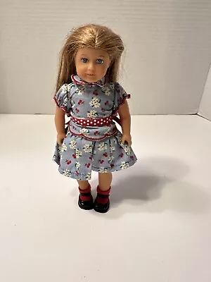 AMERICAN GIRL Mini Doll 6.5” Emily Bennet 2011  Flower Dress W/ Shoes • $23