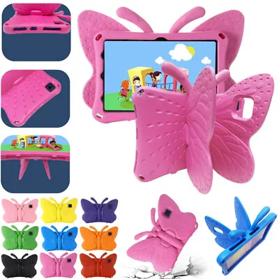 $11.99 • Buy For Samsung Galaxy Tab S6 Lite A8 A7 A Kids Butterfly EVA Foam Stand Case Cover