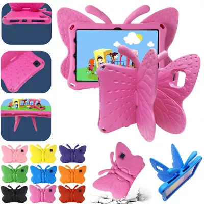 For Samsung Galaxy Tab S6 Lite A8 A7 A Kids Butterfly EVA Foam Stand Case Cover • $19.99