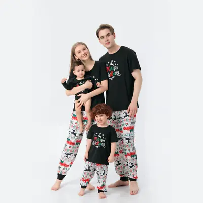 Family Christmas Pajamas WOMEN MEN CHILD BABY Polyester Merry Christmas • $15