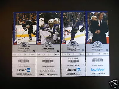 Los Angeles Kings 2009-10 NHL Ticket Stubs - ONE TICKET- SEE LISTING • $4.50