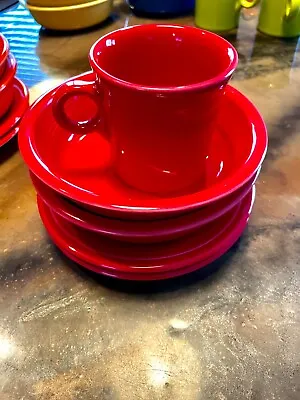 5 Piece Vintage Fiestaware Scarlet • $39.99